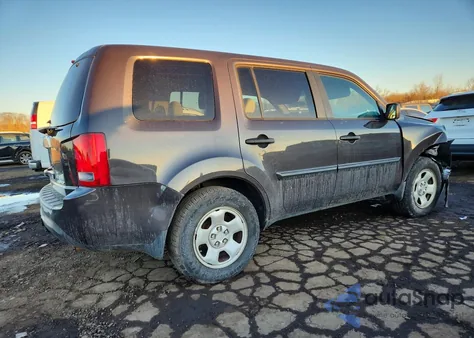 2014 Honda Pilot Lx z USA, uszkodzony, nr VIN 5FNYF4H26EB016551